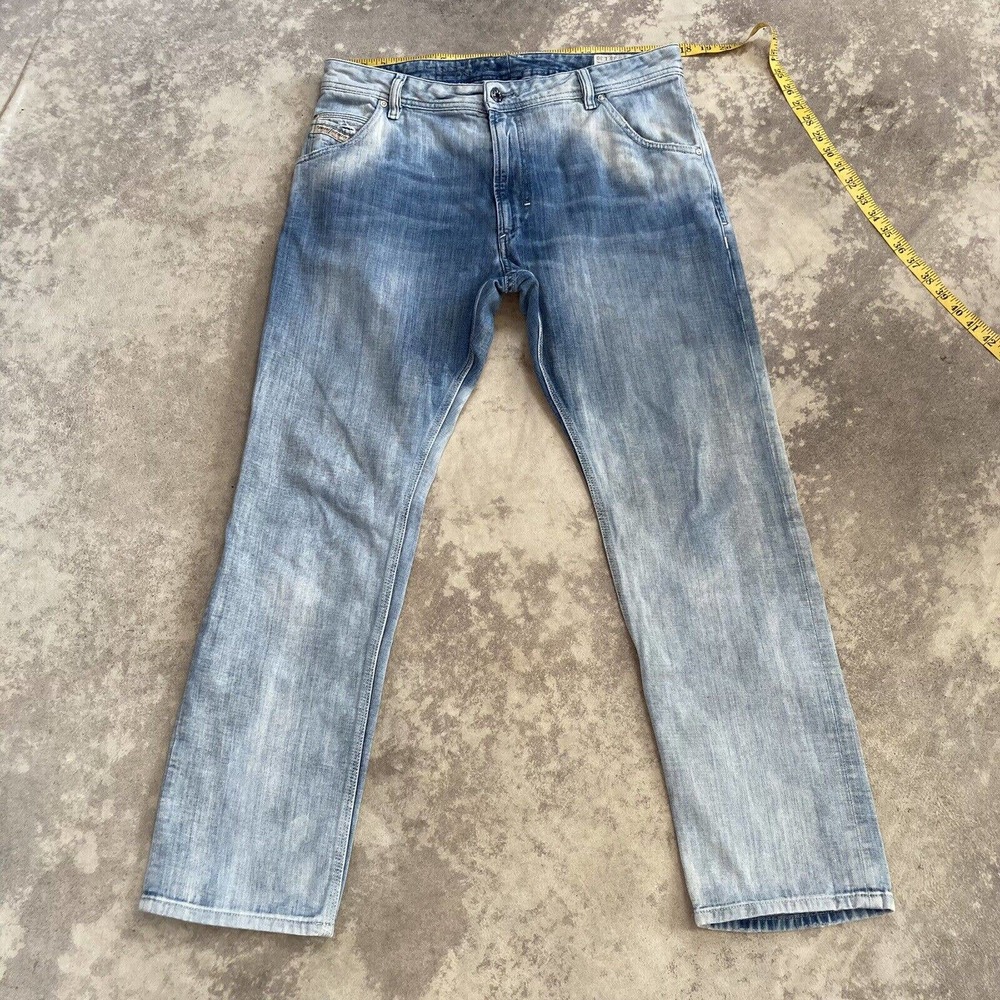 diesel jeans krooley regular slim Carrot Mens Size 36 X 30 Cotton